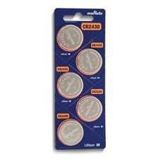 Pkg/5 Type 2430 MuRata Lithium Battery Tear Strip