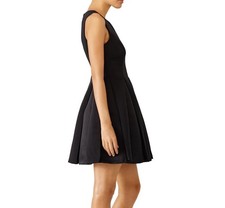 Stunning Black fit flare Halston Heritage Dress size 8