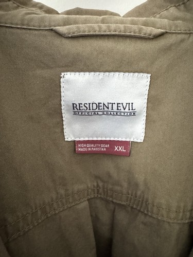 Seltene Musterbrand Resident Evil R.P.D. XXL Hemd Baumwolle Druckknopfleiste - Bild 4 von 4