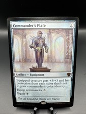 Commander's Plate Commander Legends Foil