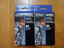 2028 GENUINE LOT EPSON 410XL PHOTO BLACK INK EXPRESSION XP-530-640-830 XP-7100