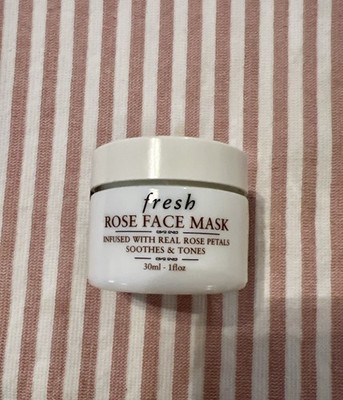 FRESH~Rose Face Mask w/ Real Rose Petals ~ 1 oz / 30 ml - NWOB (#y2