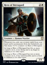 MTG Hero of Bretagard [Kaldheim Commander] Near Mint