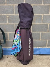 Synchron 1990s Golf Bag And Greg Mike Vice Golf Limited Edition Towel