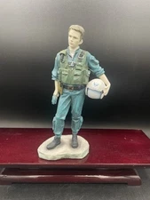 Vintage HERCO statue U.S Airman  PILOT