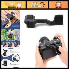 Foldable Thumb Grip for Sony Alpha 6700 Camera - Aluminum Alloy, Hot Shoe Cover,