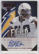 2013 Panini Playbook Signatures Red 131/299 DJ Fluker #134 Auto c7e
