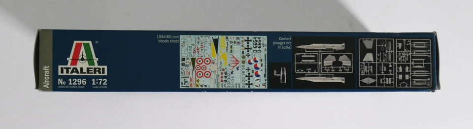 F-104G STARFIGHTER Italeri 1/72 + Decals Tauro Model 72/561 - Immagine 4 di 4