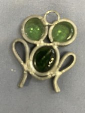 Vintage Frog Suncatcher - Stained Glass Gems - handmade