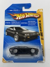 Hot Wheels 2010 Premiere Black '81 DeLorean DMC-12 #16 A19