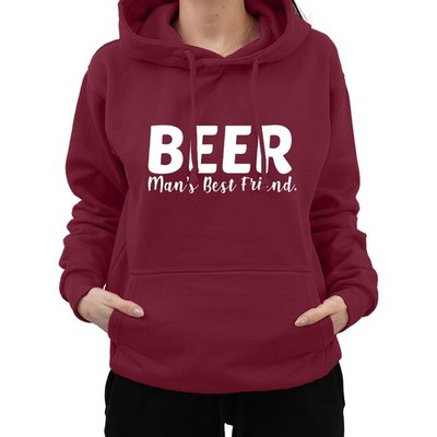 Lustiges Bier Herren beste Freundin Bierliebhaber betrunken trinken Alkoholiker Hoodie