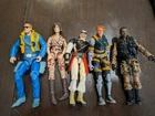 Lot of 5 Vintage 1990's-2000's GI Joe 3.75" Figures loose no accecories.
