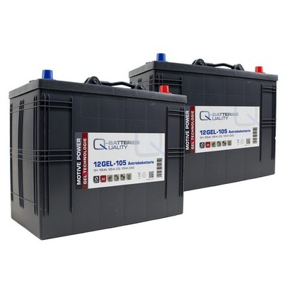 Ersatzakku für Nilfisk Floortec R 580 Reinigungsmaschine 24V 2x 12V 105Ah