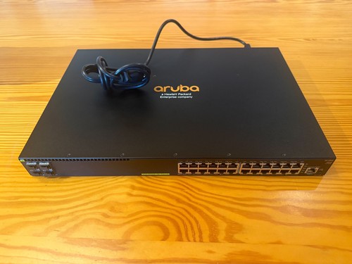 HP Aruba 2540 24G PoE+ 4SFP+ Switch JL356A 24-Port Managed Gigabit 10GbE