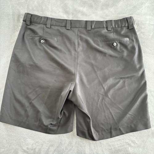 Oak Hill Microfiber Shorts Wrinkle Resistant Moisture Wicking Sz 46 Black 9' - Picture 5 of 9
