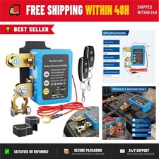 Rvboatpat 12v 240a Remote Battery Disconnect Switch For Auto Truck Boat