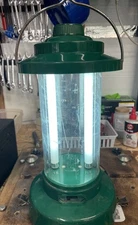 Dorcy Model 41-1020 Vintage Fluorescent Electric Lantern Camping Outages Handy