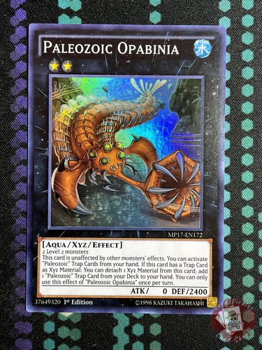 Paleozoic Opabinia MP17-EN172 card