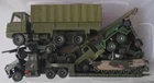 ORIGINAL VINTAGE DIECAST DINKY & CORG TOY LOT MILITARY VEHICLES AUSTIN CHAMP etc