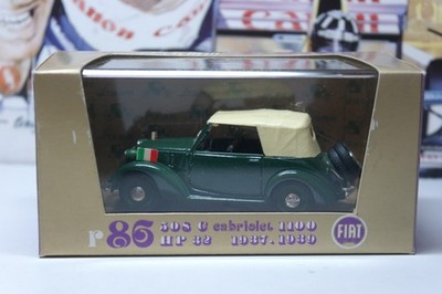 BRUMM MODELS - 1937-39 FIAT 508C - BUNDESWEHR - Maßstab 1:43 Modellauto R86
