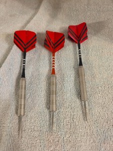 VTG Elkadart Tornado Tungsten Set of 3 Darts Made In USA