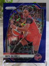 2024 Panini Prizm WNBA Blue Velocity Prizm #38 Maya Caldwell