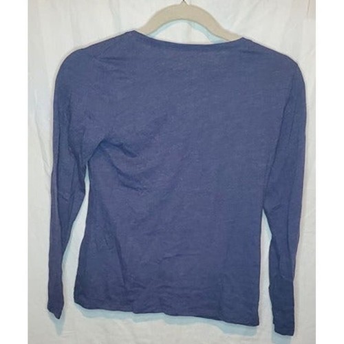 Girls' Blue MOM IS MY HERO Long Sleeve Shirt Top Size XL - Picture 2 of 3