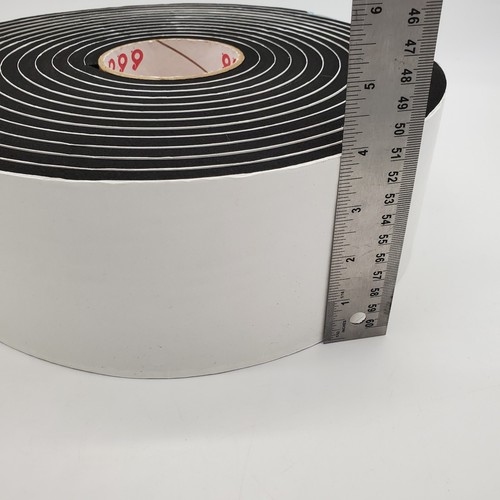 Single Sided Foam Tape Self Adhesive Sticky Back Gasket Seal Window Car 4" Wide - Picture 2 of 4