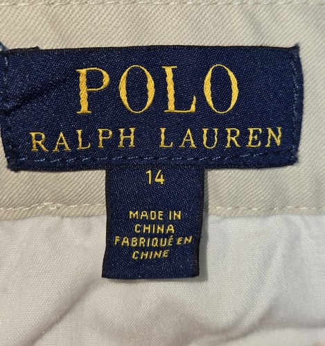 Polo Ralph Lauren Boys Stretch Khaki Chino Pants Size 14 uniform - Picture 4 of 12