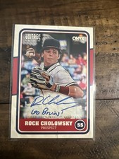 2025 Onyx Vintage Extended Autographs Roch Cholowsky Auto RC 2/10 Rare Case Hit