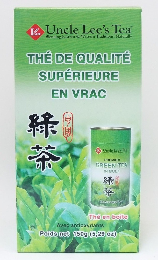 Зеленый чай Дядя Лиз -объем 5,29 унции. Большая часть