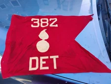 Vtg Vietnam War Era 382nd Transportation Detachment DET Guidon / Flag