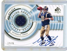 MARC BULGER 2008 UD SP Authentic FOOTBALL 