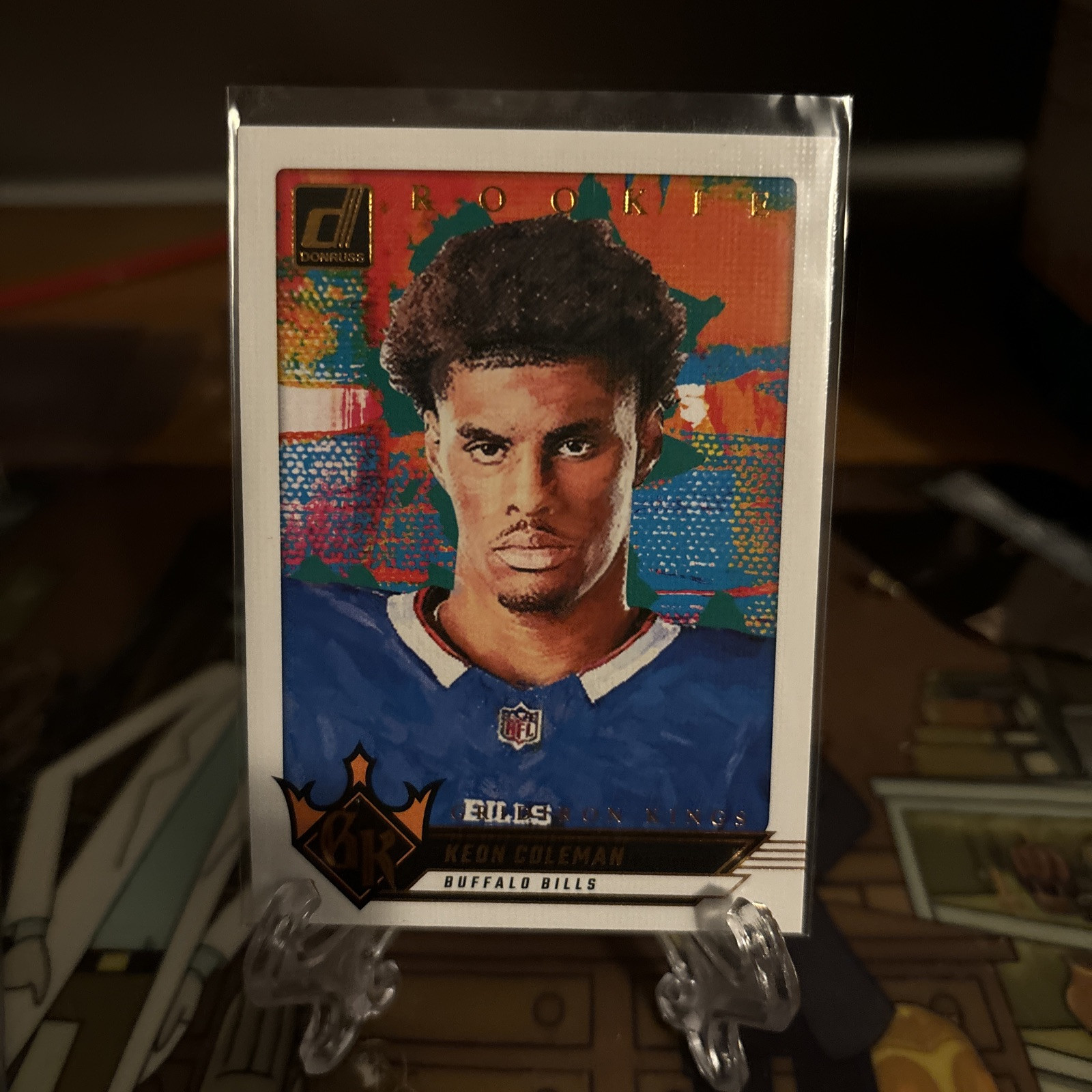 2024 Donruss Gridiron Kings Rookie Keon Coleman RC Buffalo Bills