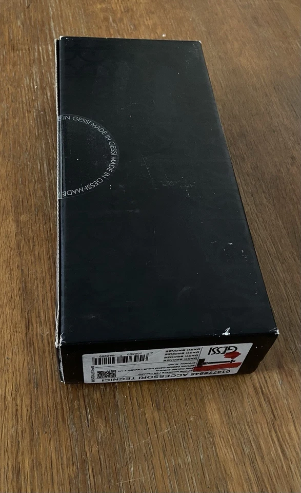 Gessi sifone tondo 01377#845 bronzo scuro nuovo imballato - Immagine 3 di 3