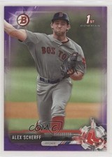 2017 Bowman Draft Purple 82/250 Alex Scherff #BD-9 z6b