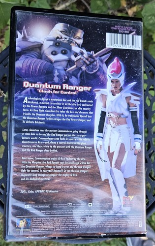 Vintage Power Rangers Time Force: Quantum Ranger - Clash for Control (VHS, 2001) - Picture 2 of 6
