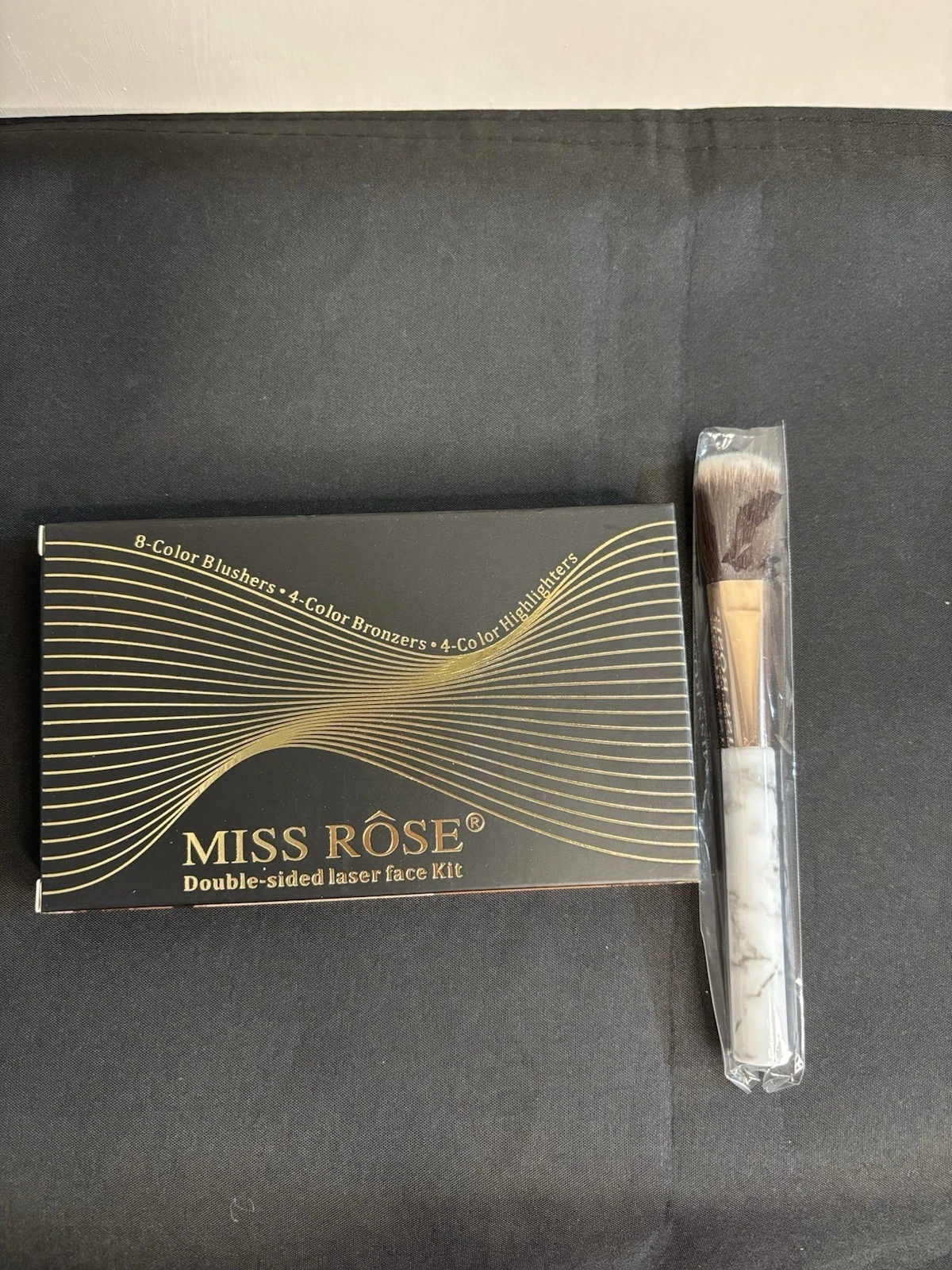 MISS ROSE Double-sided 4 Bronzers 8 Blushes 4 Highlighters Face Palette Makeup
