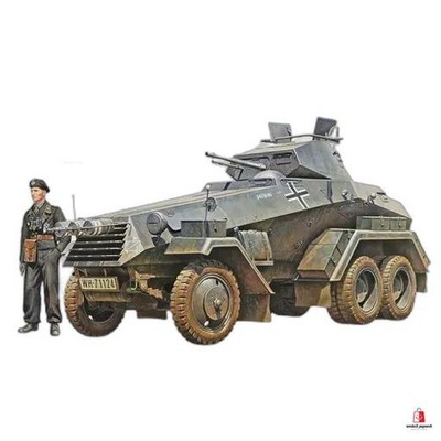 1/35 German 6-wheeled armored car SdKfz231 T.amiya Italeri Series No. 24 #06