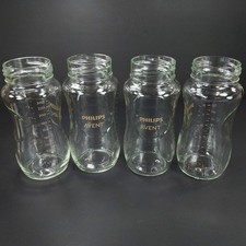 Set of 4 Philips Avent Glass Natural Baby Bottle Replacements