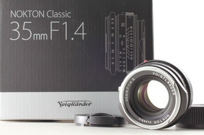 [Unused] Voigtlander NOKTON classic 35mm F1.4 II MC VM From JAPAN