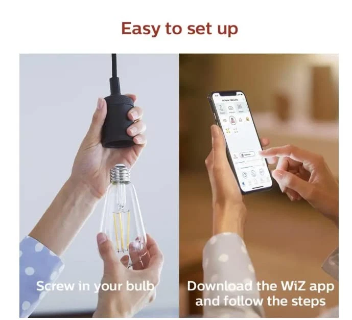 PHILIPS SMART WI-FI WIZ COLOR LIGHT STRIP 6.5FT (2M) STARTER KIT 25249 - WHITE - Image 4 of 4