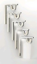 IKEA Betydlig White Adjustable CURTAIN ROD HOLDER & BRACKET 302.198.89 Lot Of 5
