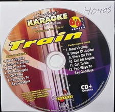 40405 TRAIN   CHARTBUSTER KARAOKE CDG LOT LONG DRIVE