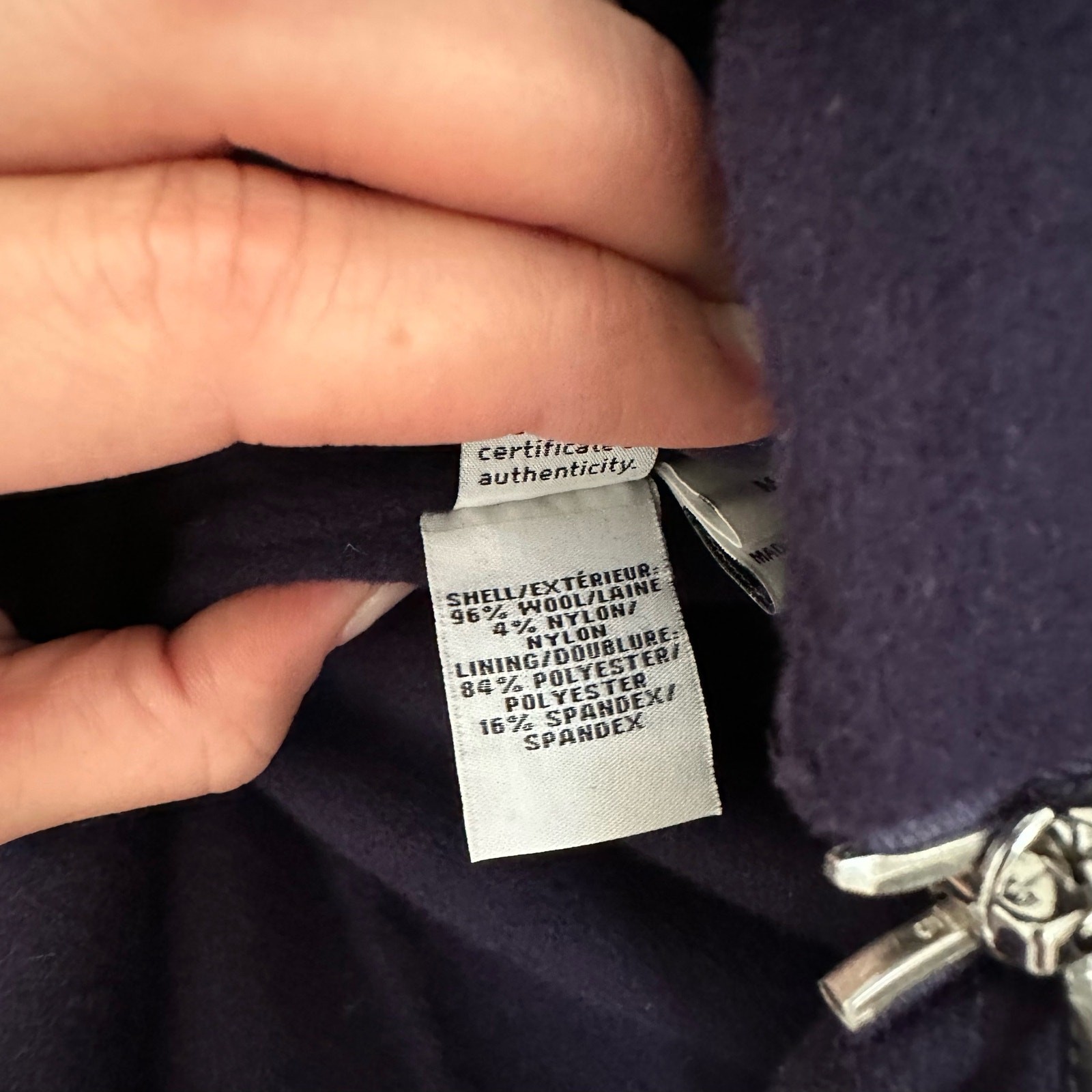 Diane Von Furstenberg 1,2,3 Coat in Royal Navy M image 7