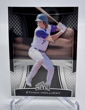 2025 Leaf Metal Baseball Ethan Holliday Rockies 43/99