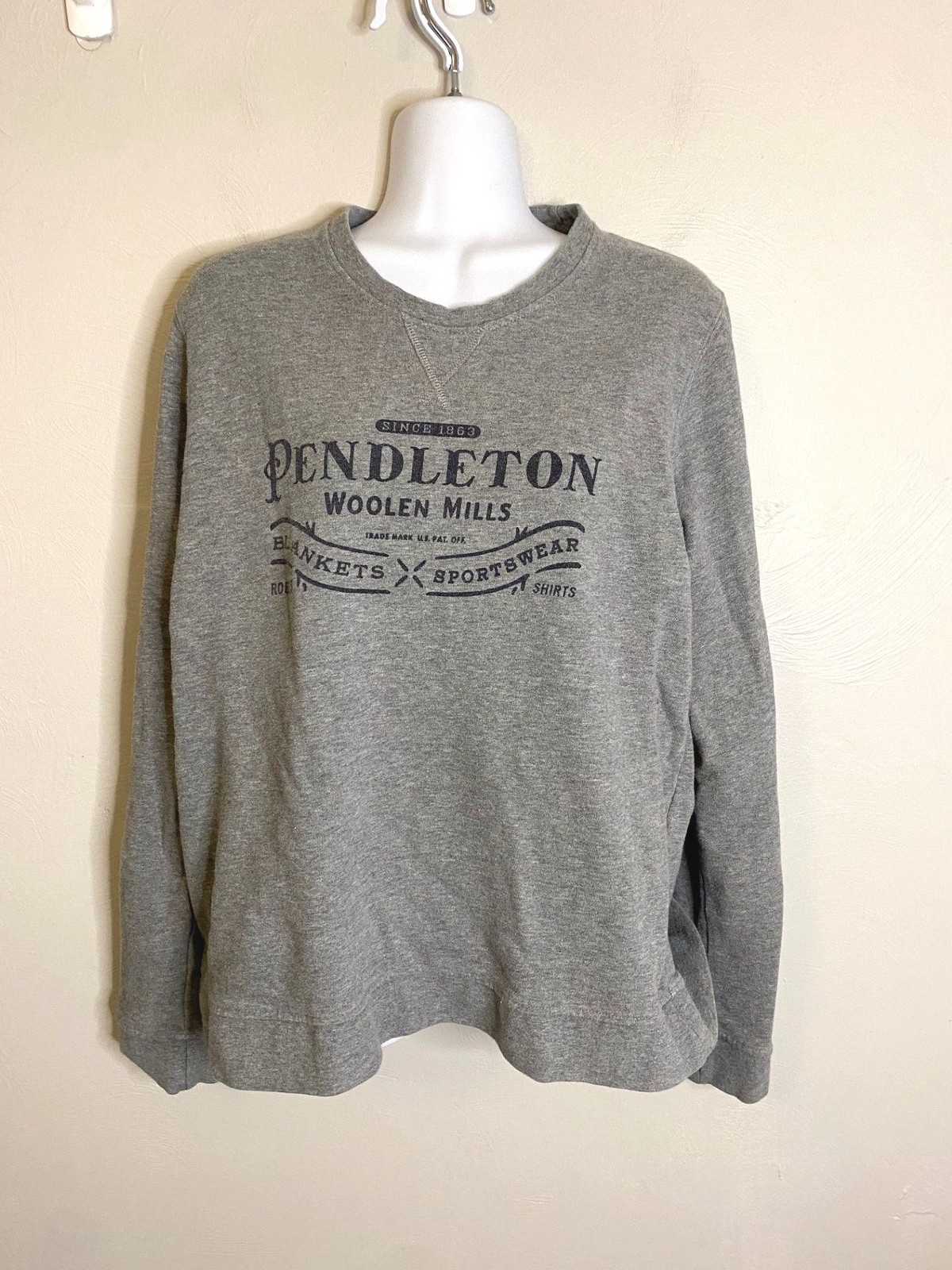 Pendleton Pullover Sweatshirt Women's size Large … - image 2