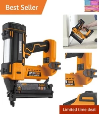 20V Cordless Nailer and Stapler – 3-in-1 Tool, 1300 Shots Per Charge, LED Light