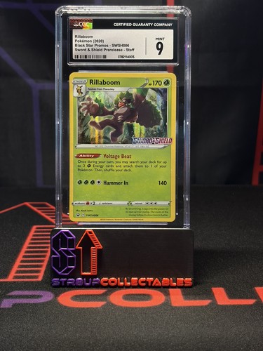 Rillaboom graded CGC 9 for sale on eBay