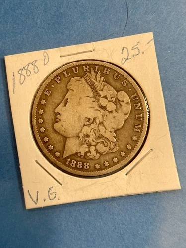 1888-O Morgan Silver Dollar Coin VG